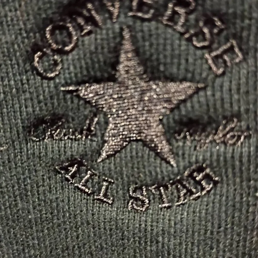 Converse Chuck Taylor Daily Paper Athletic Pants Small Black